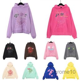 Hoodies Men Women Designer Hoodie High Quality Foam Print Graphic Pink Sweatshirts Pullovers T1 I8B1