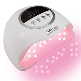 Nail Dryers 320W 72LEDs SUN X20 Max UV LED Lamp For Nails With Four Timer Memory Function Lamp for Gel Polish Drying Lamp for Manicure T240510
