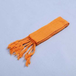 Ethnic Clothing Xizang Buddhist Clothing Lama Clothing Xizang Style Wool Hand woven Monk Belt Monk Clothing 2023L2405