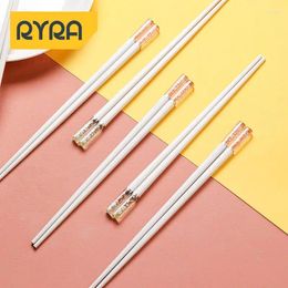 Chopsticks Amber Environmental Friendly Easy To Clean Not Mould Household Products High Temperature 24cm