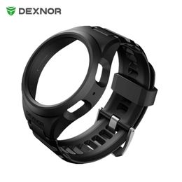 Watch Bands Dexnor Sports Case for Samsung Galaxy 6 with a 40mm adjustable band sturdy and durable and a shock-absorbing integrated design cover Q240510