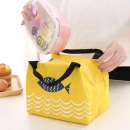 Storage Bags Work Meal Delivery Waterproof Portable Zipper Student Staff Insulation Bag Outdoor Picnic Lunch