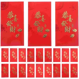 Gift Wrap 6 Pcs Money Pocket Bag Dragon Year Party Packets Spring Festival Chinese