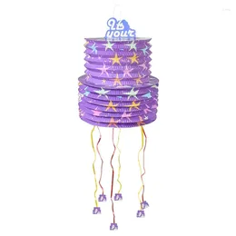 Party Favour Kids Pinata Toy Gift Girls Happy Birthday Decoration Supplies Filled Confetti Surprise Easy Instal