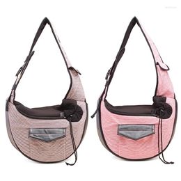 Cat Carriers Dog Carrier Breathable Cotton Crossbody For Puppy Kitten Outdoor Safe Travel Shoulder Bag
