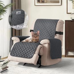 Chair Covers 1 Seater Recliner Sofa Cover Pets Dog Kids Mat Slipcover Lazy Boy Anti-slip Single Armchair Couch
