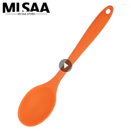 Spoons High Temperature Kitchen Set Grade Security Rounded Anti-slip Safety Material Can Be Sterilized Resistance