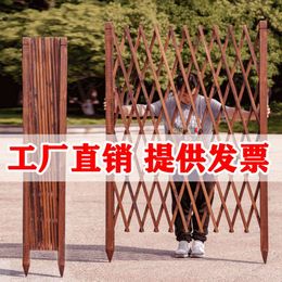 Horticultural Guardrails, Courtyard Decorations, Telescopic Climbing Vines, Flower Racks, Pulling Nets, Carbonized Fences, Grid Gardens, Wooden Fences