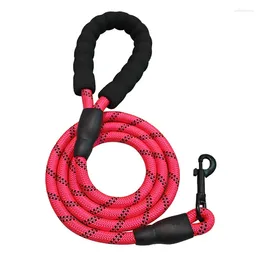 Dog Collars Glow-in-the-dark Leash Does Not Strangle The Hand Walking Teddy Golden Hair Pet Large And Medium-sized