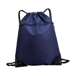 Outdoor Bags Drawstring Backpack Basketball Shoulder Bag For Swimming Travel Camping