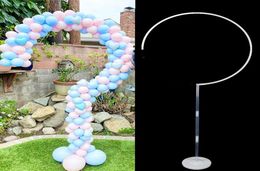 Cm Round Circle Balloon Stand Column With Arch Wedding Decoration Backdrop Birthday Party Baby Shower3951016