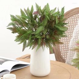 Decorative Flowers Plastic Small Kidney Fern Leaves Branch Artificial Plants Fake Flower Holiday Party Decor Simulation Leaf Plant