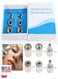 Newest Product Beauty Spa Facial Diamond Tips Fits For Microdermabrasion Skin Dermabrasion Machine Replacement 6 TIPS7544885