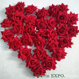 Decorative Flowers 10PCS Artificial Korean Rose Fake For Wedding Home DIY Banquet Decoration Handmade