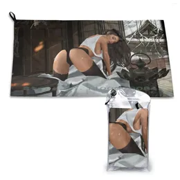 Towel Sexy Graphic Girl With A Deliciously Beautiful Booty Quick Dry Gym Sports Bath Portable Aerospace Industry Air Vehicle