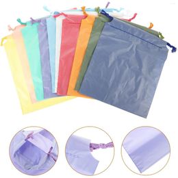 Storage Bags 10pcs Wear-resistant Lasting Multi-functional Premium Drawstring Pouch Travel Sealed Bag For Outdoors Home