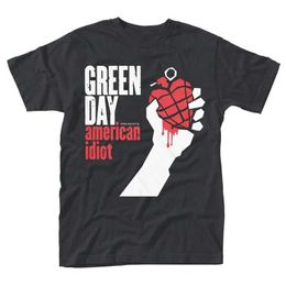 Men's T-Shirts Grn Day American Idiot Albuum Cover T-shirts Men Women Oversized T-shirts Novelty Funny Strtwear Summer Comfortable T T240510