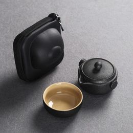 Teaware Sets Japanese Tea Set Travel Cup Portable Office Pot And Ceramic