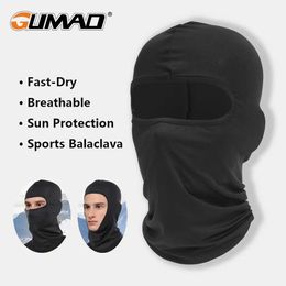 Fashion Face Masks Neck Gaiter 2PCS bicycle full face mask breathable Balaclava UV resistant neck cover sports motorcycle summer outdoor Q240510