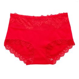 Women's Panties Women High Waist Breathable Abdominal Cotton Feminine Seamless Briefs Athletic Thongs For