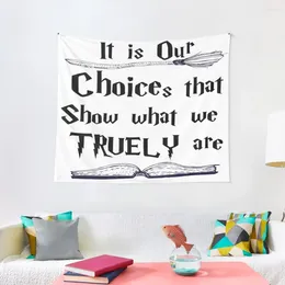 Tapestries HP Quotes Sticker Wall Mural Tapestry Room Decoration Accessories Art Things To Decorate The