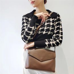 Waist Bags 2024 Soft Real Cow Leather Crossbody For Women Genuine Shoulder Messenger Bag High Quality