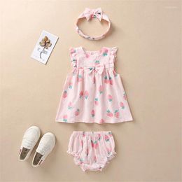 Clothing Sets Rompers Girl Summer Cosy Retro Sleeveless Denim Suspender With T-shirt Set Students Outfits 4 5 6 7 8 9 10 11 12 13 14yrs Old