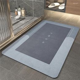 Bath Mats Quick Drying Bathroom Rug Nonslip Doormat Shower Room Floormats Toilet Carpet Home DecorMagic Super Absorbent Mat