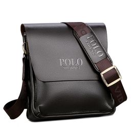 The leisure business single shoulder bag Polo vertical man trend inclined 240506