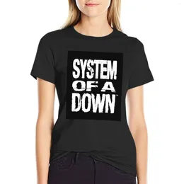 Women's Polos System Of A Down Art T-shirt Blouse Female Clothing Plus Size T Shirts For Women Loose Fit