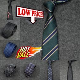 New Men Ties fashion Silk Tie Designer Jacquard Classic Woven Handmade Necktie for Men Wedding Casual and Business Stripes NeckTies
