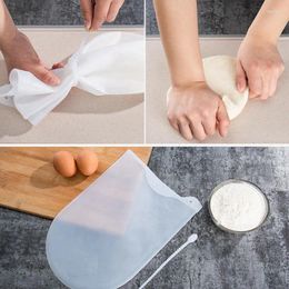 Baking Tools Kitchen Silicone And Thickened Dough Bags Not Touching Hands Kneading Household Awakening Noodles