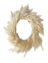 Decorative Flowers Wreaths Wedding Pampas Grass Large Size Fluffy For Home Christmas Decor Natural Plants White Dried Flower Wre2028757