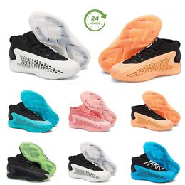 Basketballschuhe Männer Frauen Turnschuhe roten Grün Pfirsich Blau Elfenbein Orange Trainer Sport Sneaker