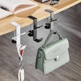 Hooks 1pcs Adjustable Desk Edge Hook Gaming Headset Hanger Backpack Storage Hanging Holder Punch-free Home Office Organizer