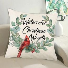 Pillow Cover Unique Square Throw Case Christmas Party Home Decor Supplies For Daily Life