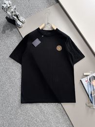 Top classic fashion Louils new high quality crew neck short sleeve T-shirt men's and women's summer short sleeve top Vuiltton