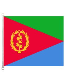 Good Flag Eritrea Flags Banner 3X5FT90x150cm 100 Polyester country flags 110gsm Warp Knitted Fabric Outdoor Flag2022826