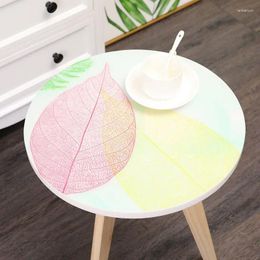 Table Cloth 2024 Silicone Mat Transparent Round Round_AN3447