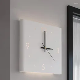 Wall Clocks Corner Clock LED Double Sided Digital Modern Fashion Sun Home Decor