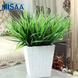 Decorative Flowers High-quality Plastic Plant Versatile Use Lovers Grass For Balcony Lifelike Artificial Beautiful
