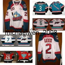 Vin Weng New Mens Womens Kids WHL Kelowna Rockets 3 Myers 2 Jesse Lees 6 Vaclav Varada 7 Nobr Ice Hockey Jerseys Goalit Cut