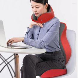 Pillow 3pcs Office Chair Set Memory Foam Seat Lumbar Support Orthopedic Coccyx Back Pain Car Hip Massage Pad