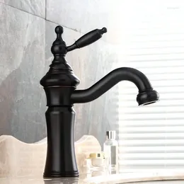 Bathroom Sink Faucets ARRIVAL Single Hole Black Oil Rubbed Bronze Clour Basin Mixer Faucet Vessel