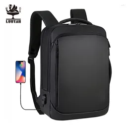 Backpack Men's Waterproof Travel Ultra Lightweight Back Bag Book Bags Men Stylish Business 15.6" Notebook Bagpack