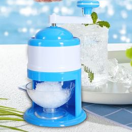 Manual Ice Crusher Hand Shaved Machine for Outdoor Restaurants Bars 240509