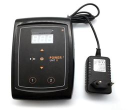 Pro Permanent makeup power supply LCD Digital Tattoo power for Eyebrow Lips Rotary Tattoo Machine Supplies UPICK EU or US plug4300203