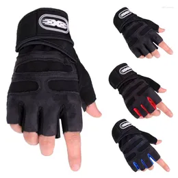 Cycling Gloves Fitness Men's And Women's Half Finger Sports Tactical Riding Missing Outdoor Mountaineering Long Wrist Breathable N