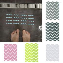 Bath Mats 24Pcs/Set Anti Slip Strips Transparent Shower Stickers Safety Non For Bathtubs Showers Stairs Floors