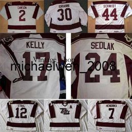 Vin Weng Personalised OHL Peterborough Petes Jersey 2 Aaron Dawson 12 Staal 7 Hendrikx Mens Womens Kids 100% Stitched Hockey Jerseys Goalit Cut